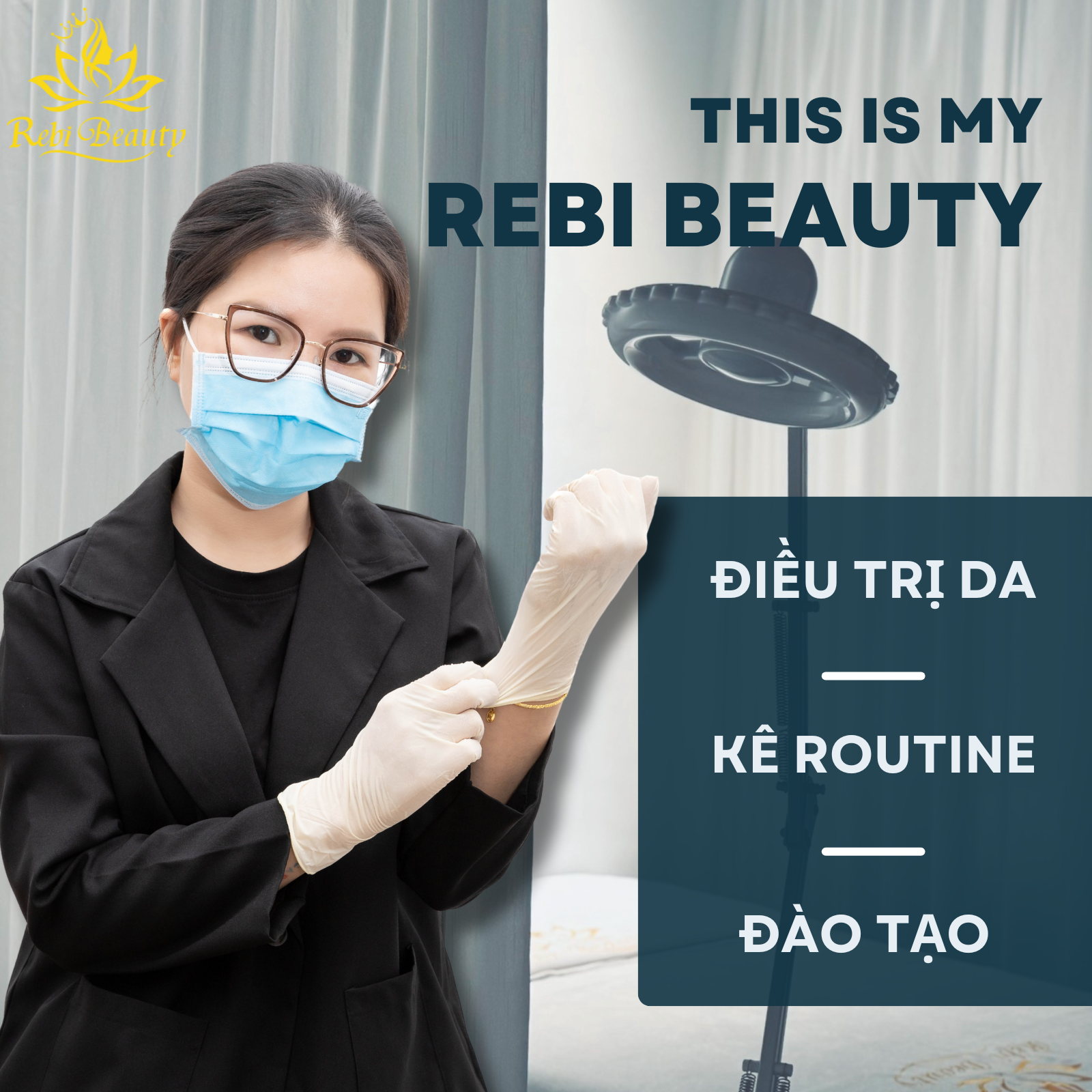 Spa Rebi Beauty chuyên điều trị da, kê routine, đào tạo học viên