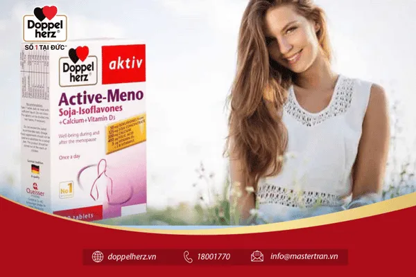 Hình ảnh viên uống trị mụn nào tốt Aktiv Meno hỗ trợ cân bằng nội tiết
