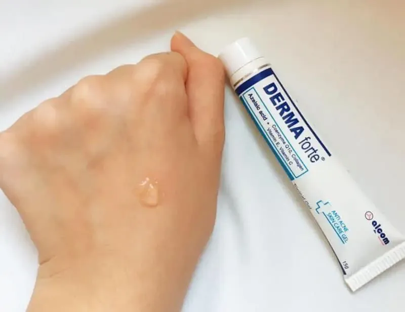 Kem trị mụn Derma Forte hiệu quả cho học sinh với thành phần Azelaic Acid