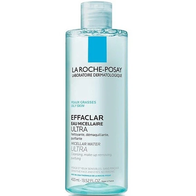 Nước tẩy trang La Roche-Posay Effaclar Micellar Water Ultra cho da dầu, nhạy cảm (400ml)