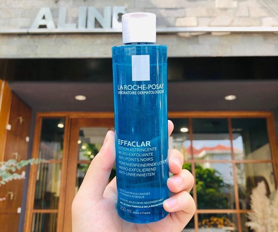 7 Bộ Sản Phẩm Trị Mụn Da Dầu Tốt Nhất Hiện Nay Review Chi Tiết Nước Hoa Hồng La Roche-Posay Effaclar Astringent Toner
