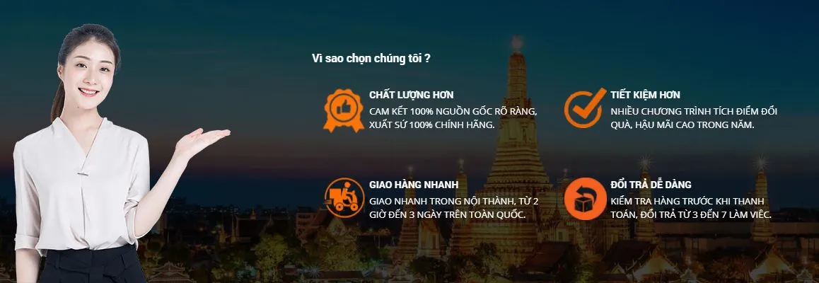 Lợi ích khi lựa chọn mỹ phẩm trắng da trị mụn chính hãng